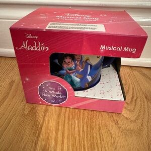 Nwt Disney Alladin Musical Mug ''Play A Whole New World''